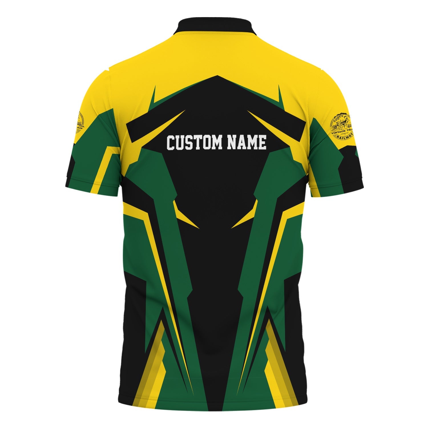 Railspirit Personalized Maine Central Railroad Polo Shirt Strong Line Style Train Unisex Shirt All Over Print