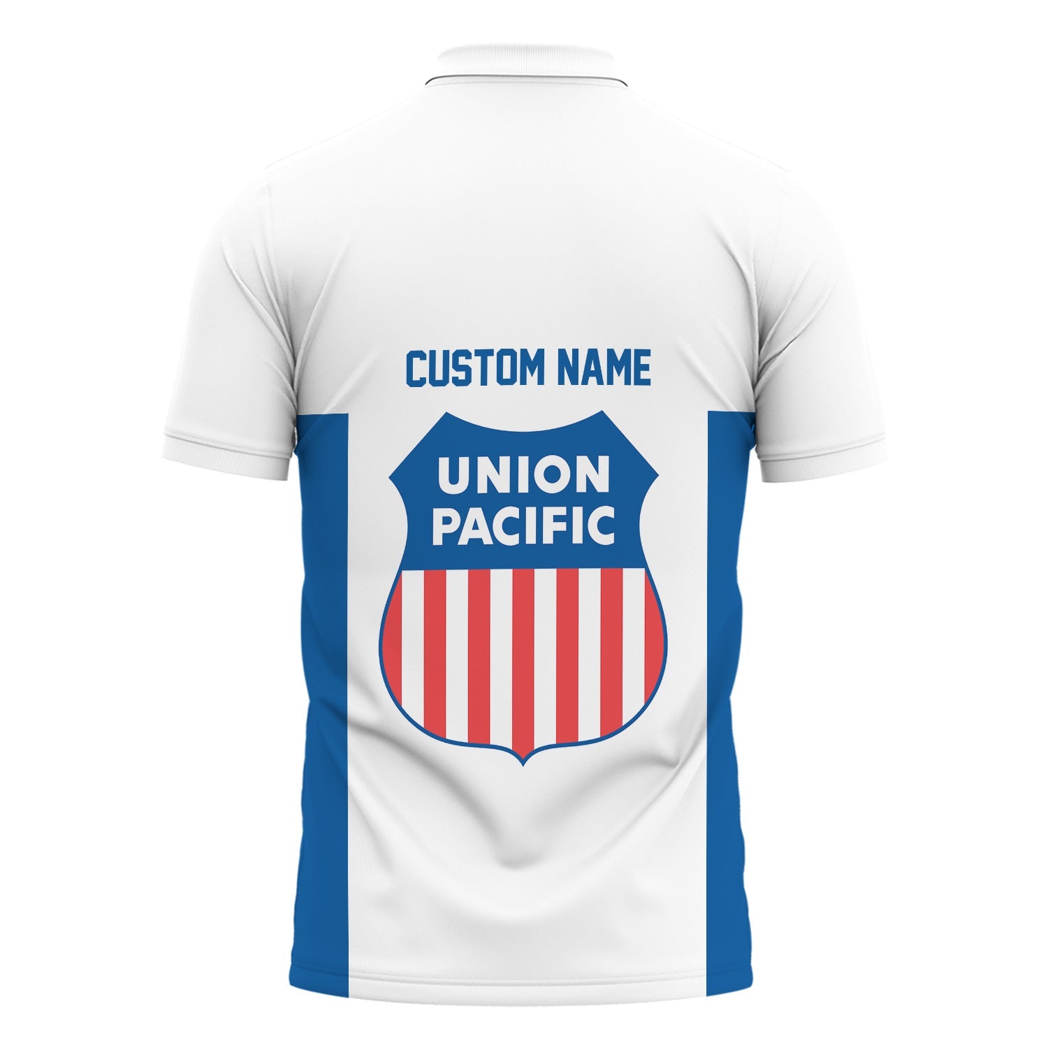 Railspirit Custom Name Union Pacific Railroad Polo Shirt Yes I Need All Those Train Big Boy Printed Shirt