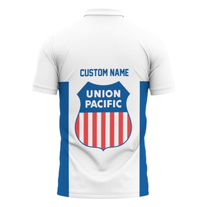 Railspirit Custom Name Union Pacific Railroad Polo Shirt Yes I Need All Those Train Big Boy Printed Shirt