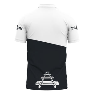 Railspirit Personalized Western Pacific Railroad Polo Shirt One Track Mind Unisex Train Shirt Gift Idea For Train Lover