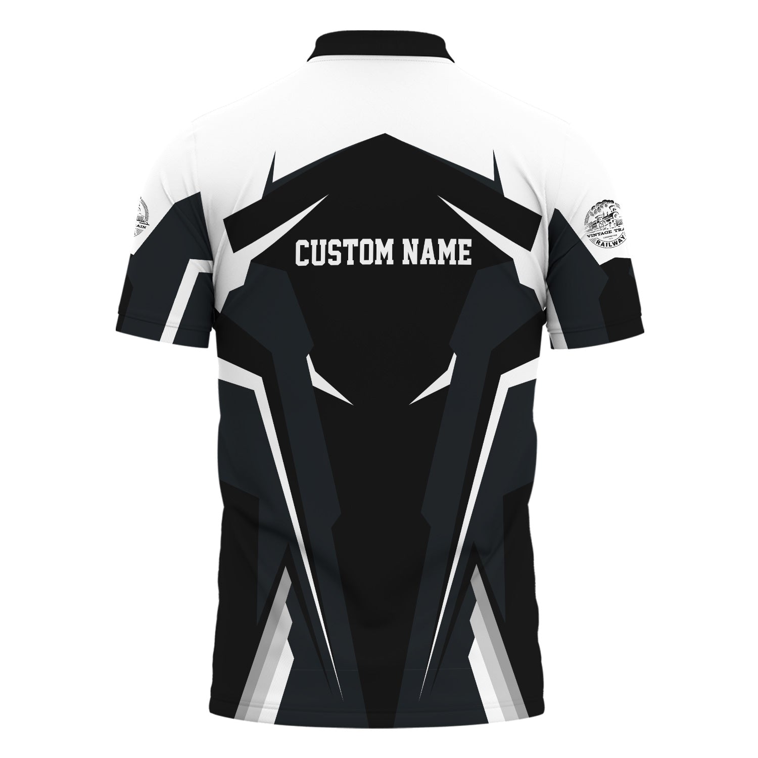 Railspirit Personalized Western Pacific Railroad Polo Shirt Strong Line Style Train Unisex Shirt All Over Print