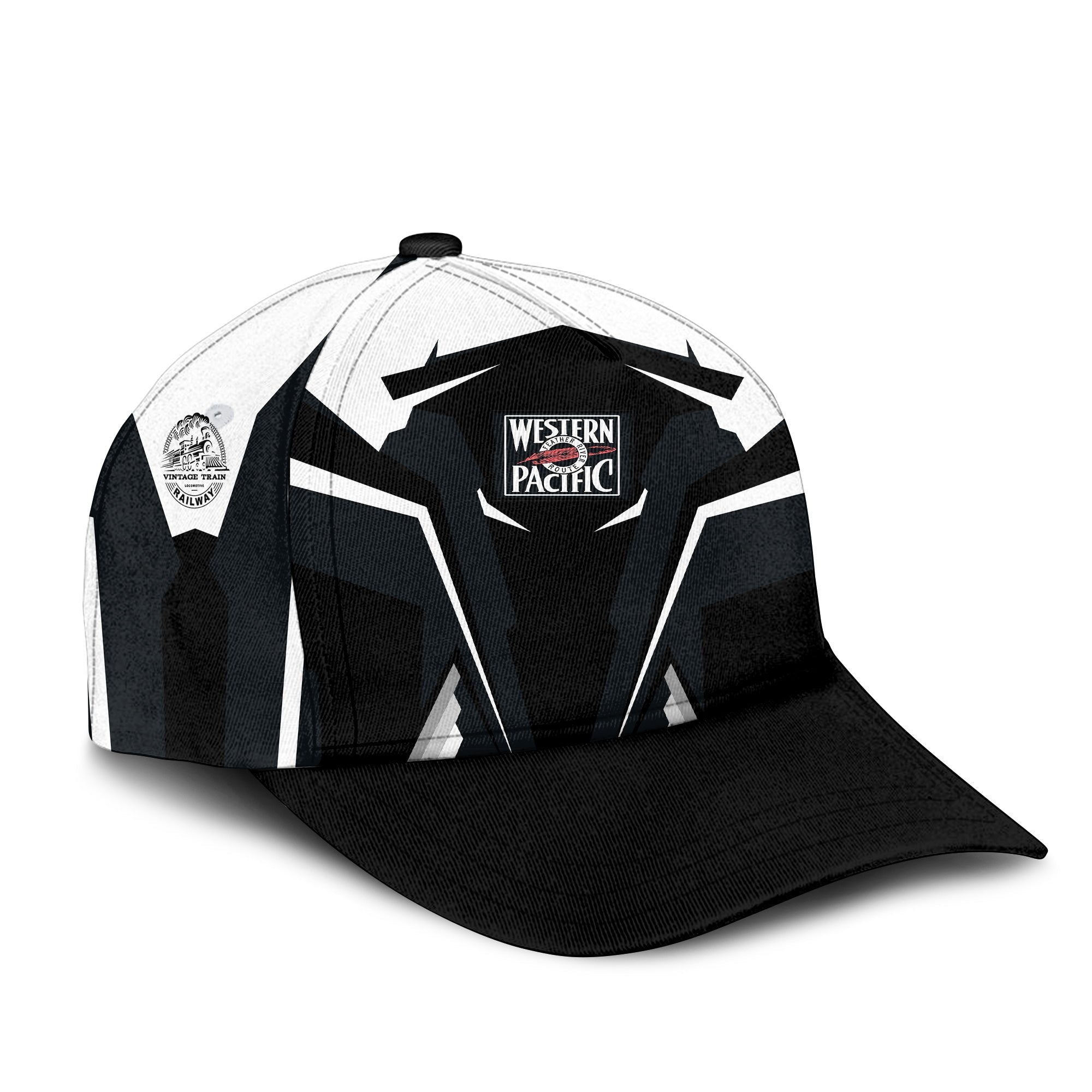 Railspirit Western Pacific Railroad Classic Cap Strong Line Style Cap All Over Print