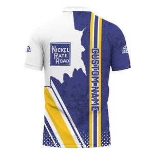 Railspirit Personalized New York, Chicago and St. Louis Railroad Polo Shirt Nickel Plate Road All Over Printed Unisex Shirt