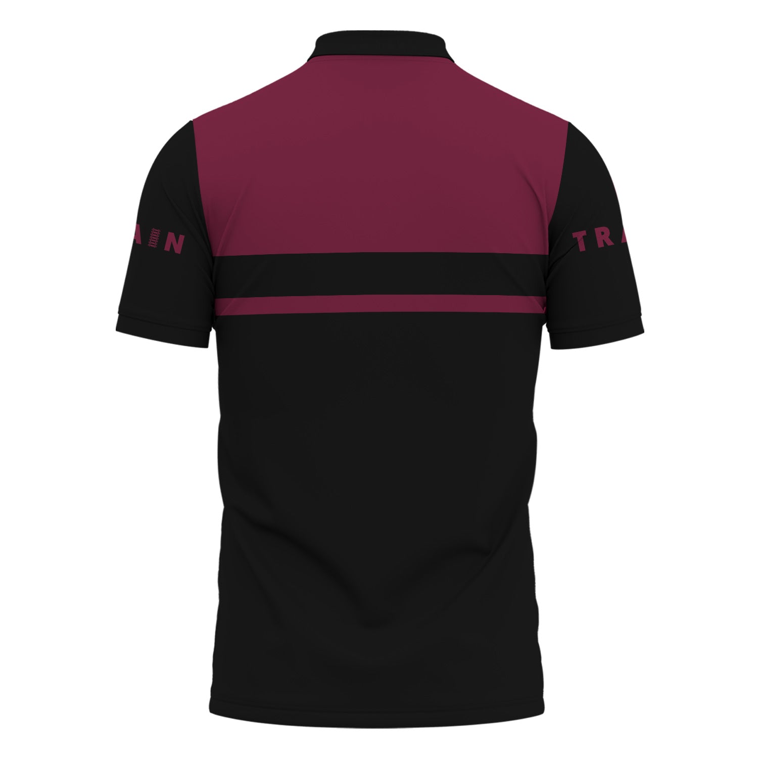 Railspirit Custom Name Boston and Maine Railroad Polo Shirt American Train Ticket Printed Shirt