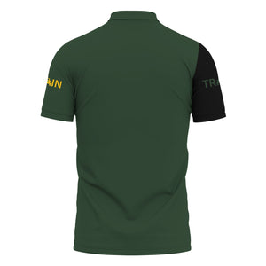 Railspirit Personalized New York, New Haven and Hartford Railroad Polo Shirt Crossing Railroad Sign American Locomotive Train Shirt All Over Print