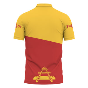 Railspirit Personalized Louisville and Nashville Railroad Polo Shirt One Track Mind Unisex Train Shirt Gift Idea For Train Lover