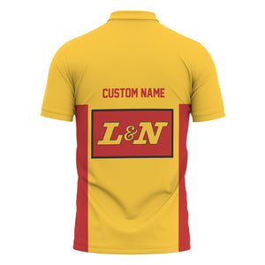 Railspirit Custom Name Louisville and Nashville Railroad Polo Shirt Yes I Need All Those Train L&N Printed Shirt