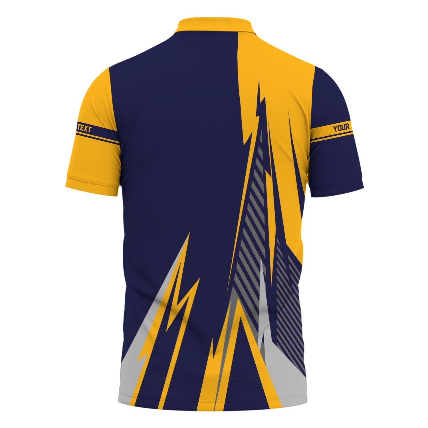 Railspirit Personalized Chesapeake and Ohio Railway Polo Shirt Lightning-Inspired Railway Style C&O Shirt For Train Lovers