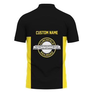 Railspirit Custom Name Clinchfield Railroad Polo Shirt Yes I Need All Those Train Printed Shirt