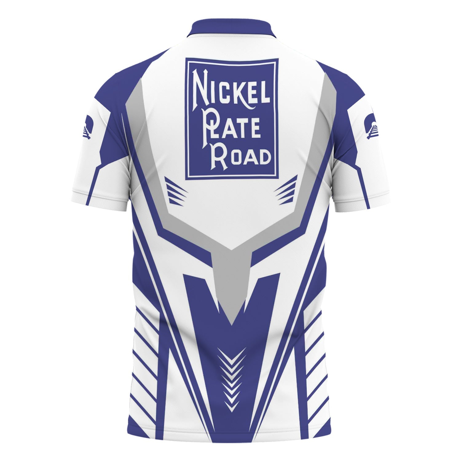 Railspirit Personalized New York, Chicago and St. Louis Railroad Polo Shirt Workwear-Inspired with Custom Position Nickel Plate Road Train Shirt