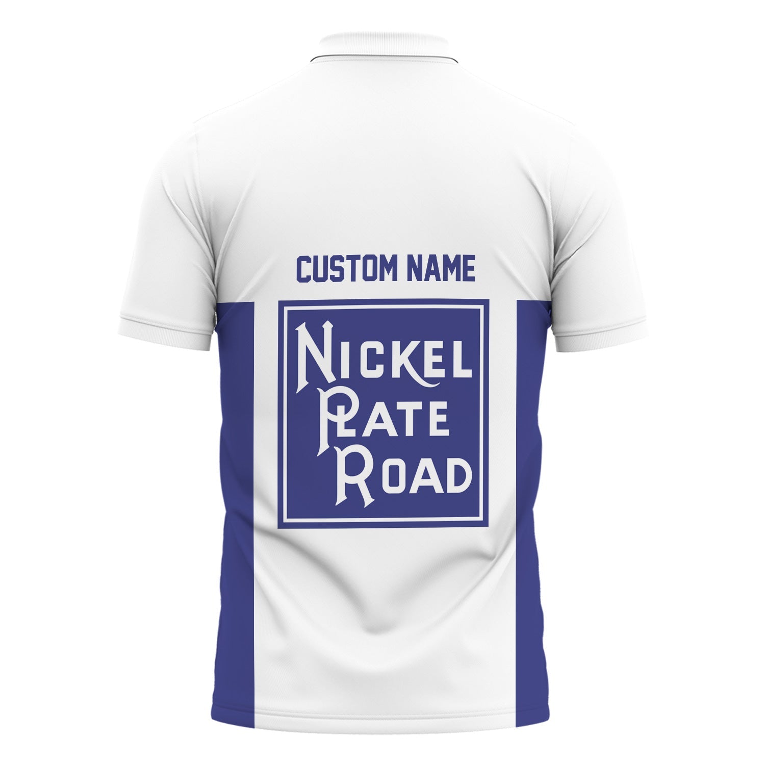 Railspirit Custom Name New York, Chicago and St. Louis Railroad Polo Shirt Yes I Need All Those Train Nickel Plate Road Printed Shirt