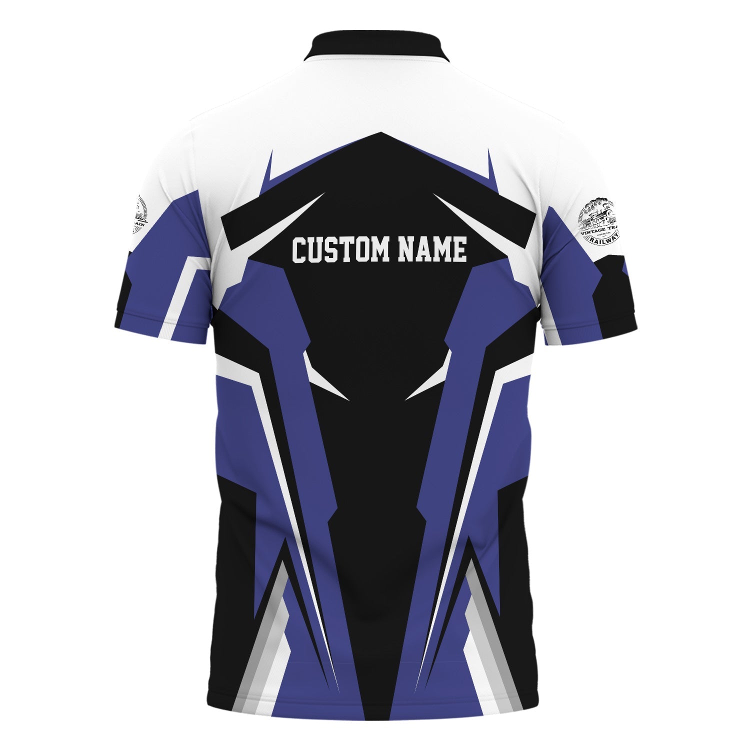 Railspirit Personalized New York, Chicago and St. Louis Railroad Polo Shirt Nickel Plate RoadStrong Line Style Train Unisex Shirt All Over Print