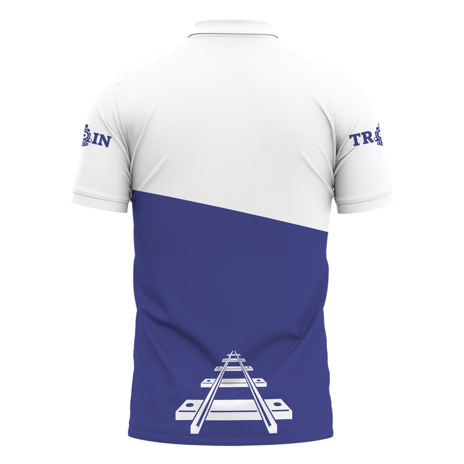 Railspirit Personalized New York, Chicago and St. Louis Railroad Polo Shirt One Track Mind Unisex Train Shirt Gift Idea For Train Lover