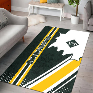 Railspirit Personalized Youngstown & Southern Railroad Area Rug Vintage All Over Printed Rug