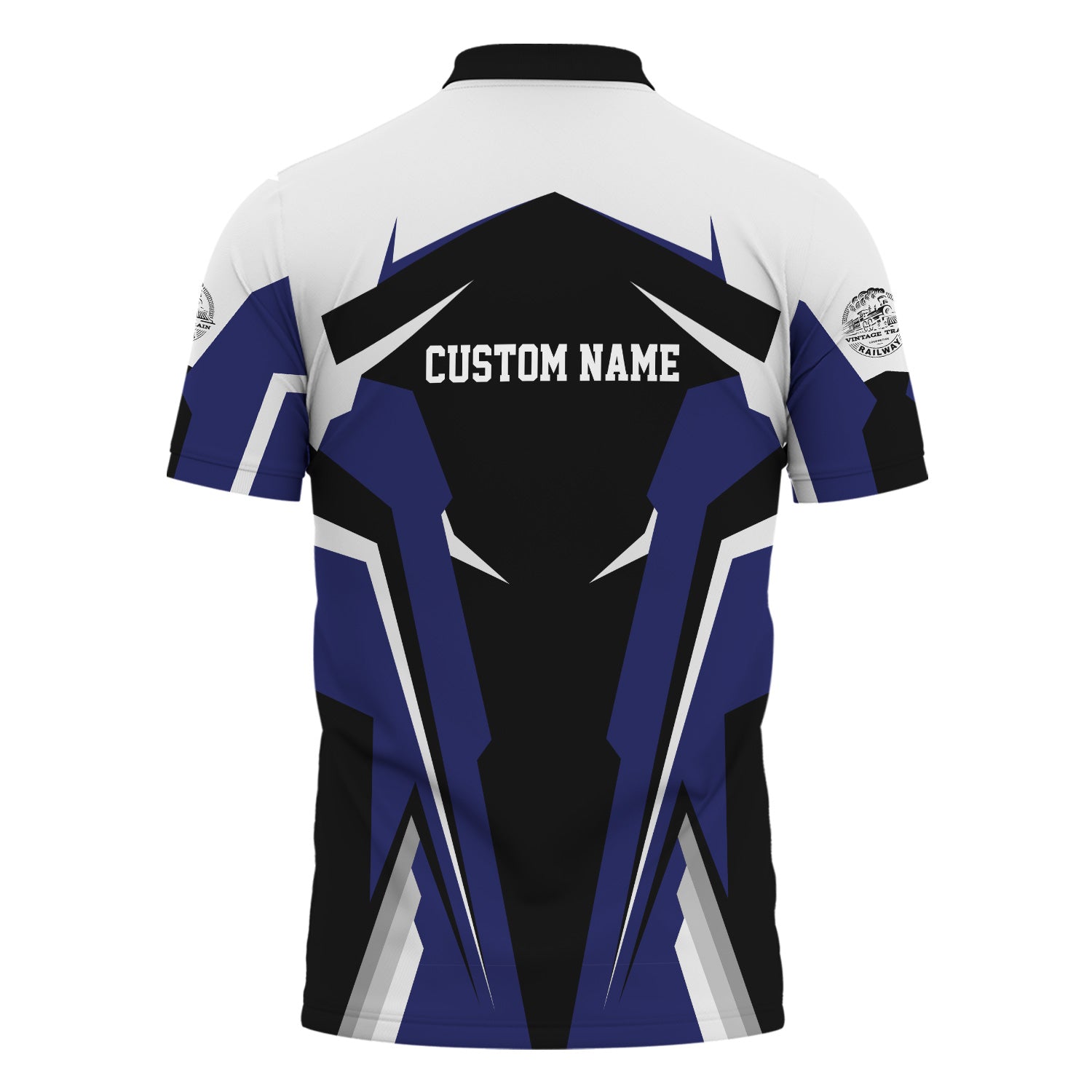 Railspirit Personalized B&O Great States Railroad Polo Shirt Strong Line Style Train Unisex Shirt All Over Print