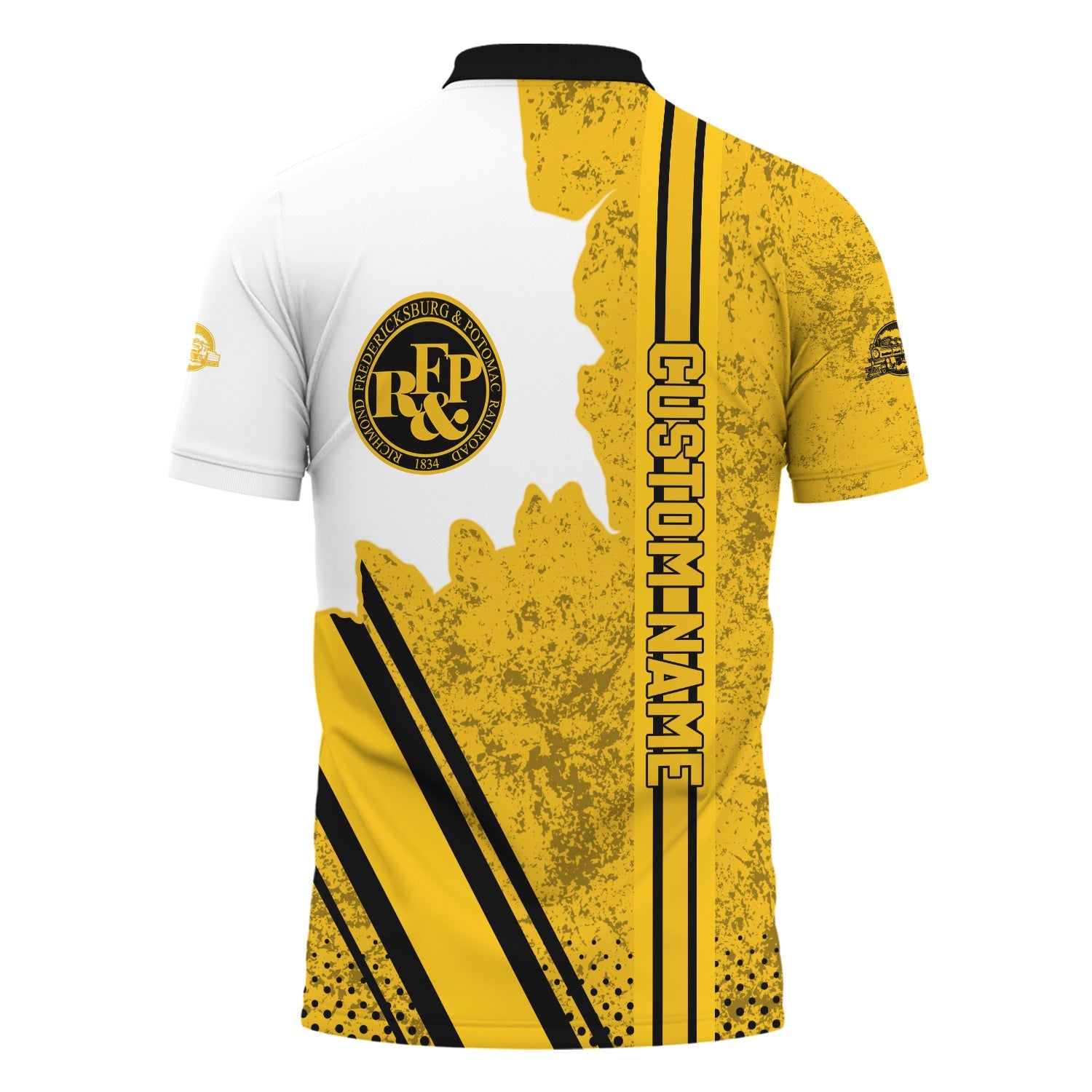 Railspirit Personalized Richmond, Fredericksburg And Potomac Railroad Polo Shirt All Over Printed Unisex Shirt