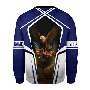 Railspirit Personalized B&O Great States Railroad Sweatshirt American Eagle Vintage Train Shirt