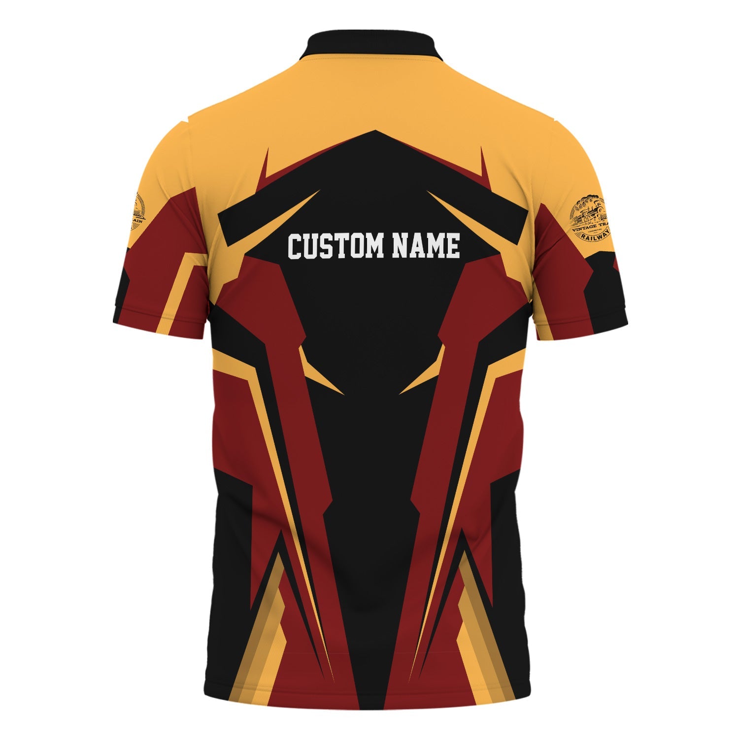 Railspirit Personalized Duluth, Missabe, & Iron Range Railroad Polo Shirt Strong Line Style Train Unisex Shirt All Over Print