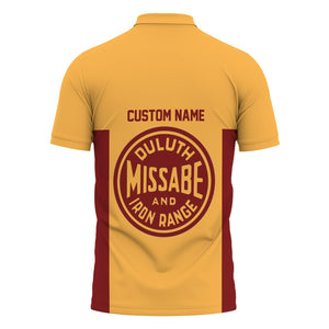 Railspirit Custom Name Duluth, Missabe, & Iron Range Railroad Polo Shirt Yes I Need All Those Train Printed Shirt
