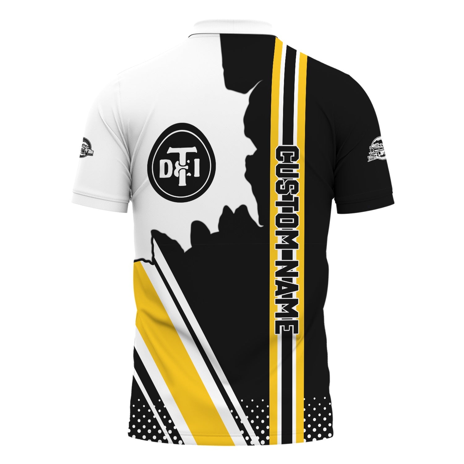 Railspirit Personalized Detroit Toledo And Ironton Railroad Polo Shirt All Over Printed Unisex Shirt