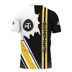 Railspirit Personalized Detroit Toledo And Ironton Railroad Polo Shirt All Over Printed Unisex Shirt