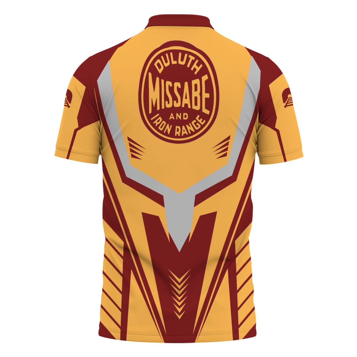 Railspirit Personalized Duluth, Missabe, & Iron Range Railroad Polo Shirt Workwear-Inspired with Custom Position Train Shirt