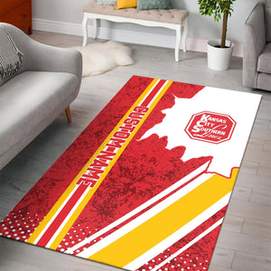 Railspirit Personalized Kansas City Southern Area Rug Vintage All Over Printed Rug