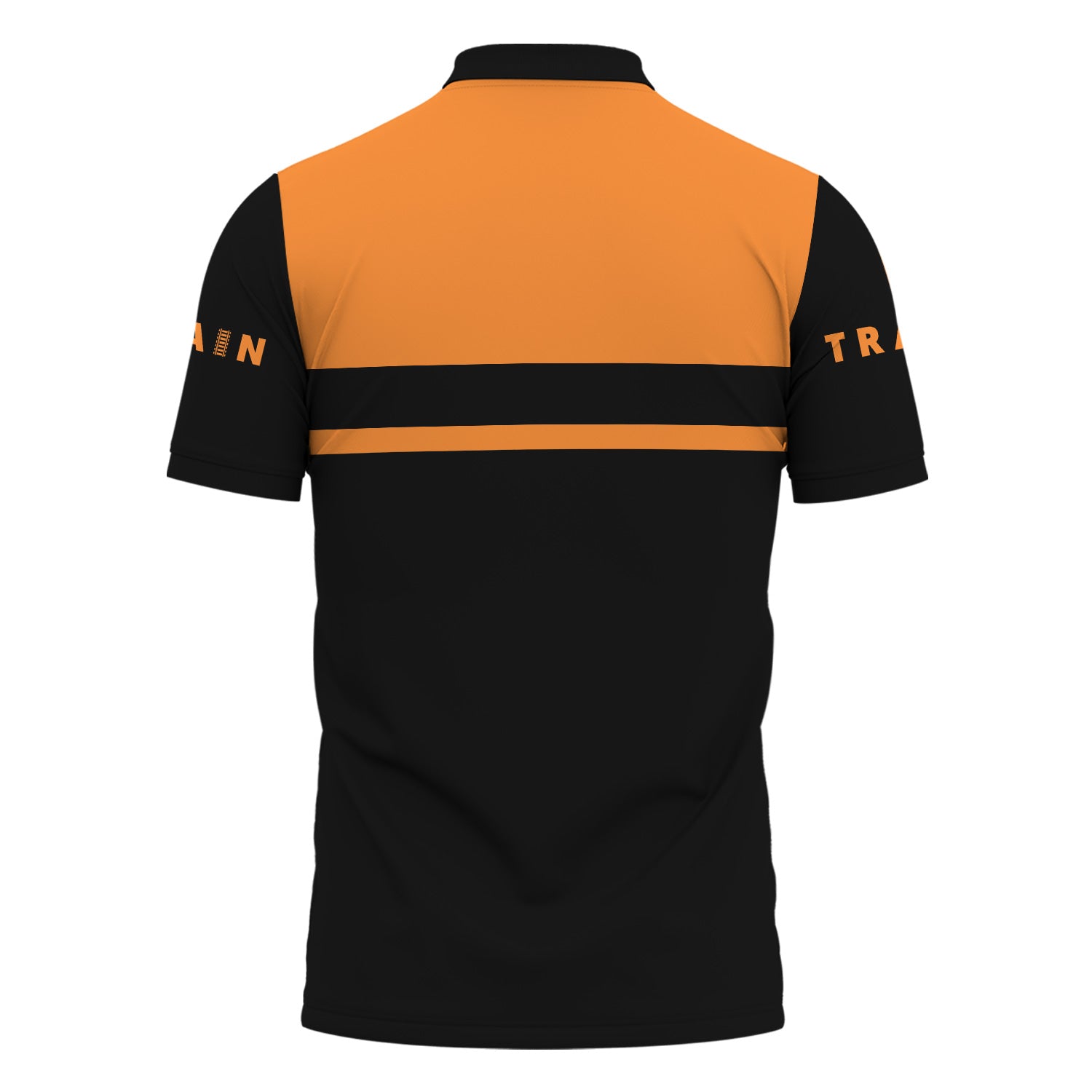 Railspirit Custom Name BNSF Railway Polo Shirt American Train Ticket Printed Shirt