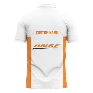 Railspirit Custom Name BNSF Railway Polo Shirt Yes I Need All Those Train Printed Shirt