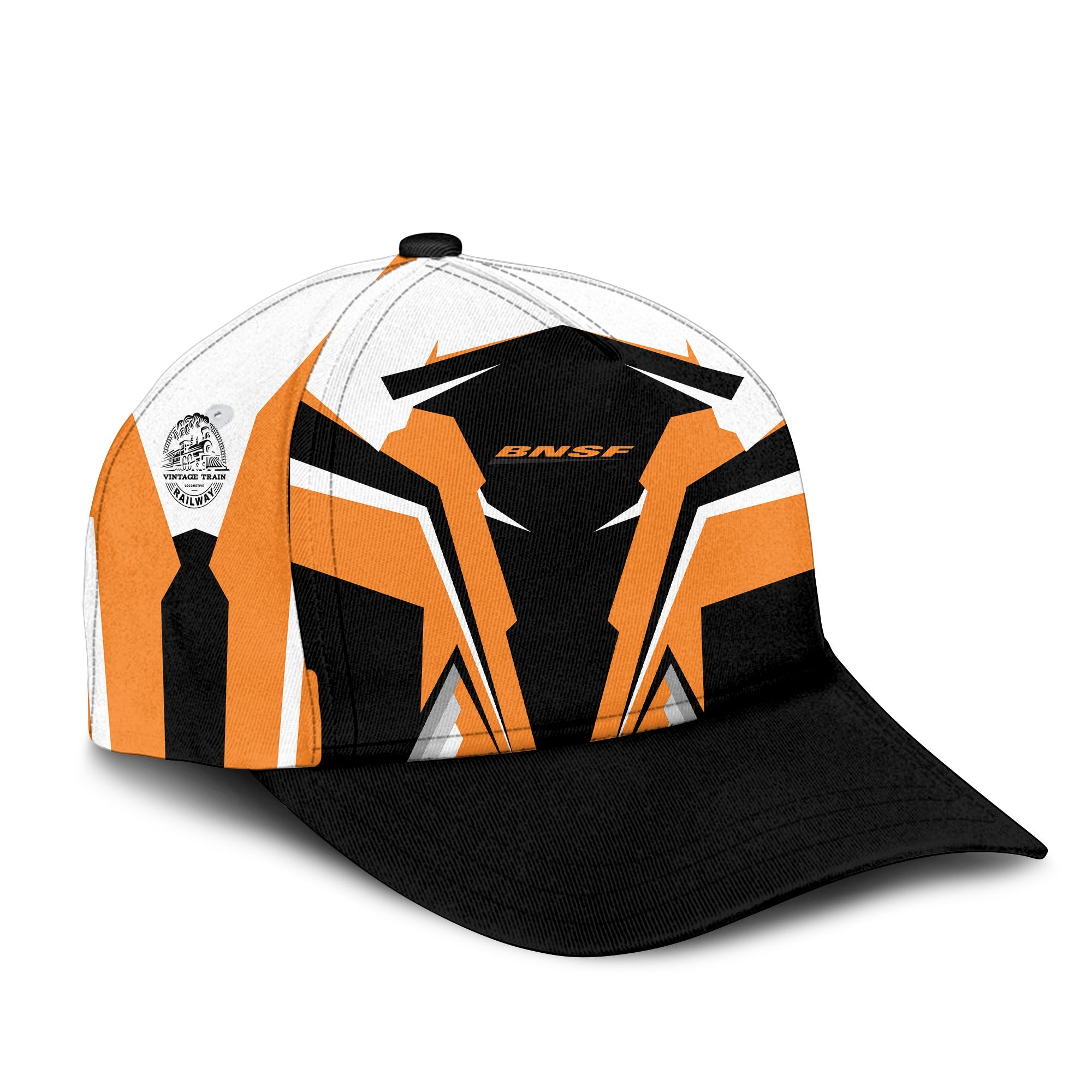 Railspirit BNSF Railway Classic Cap Strong Line Style Cap All Over Print