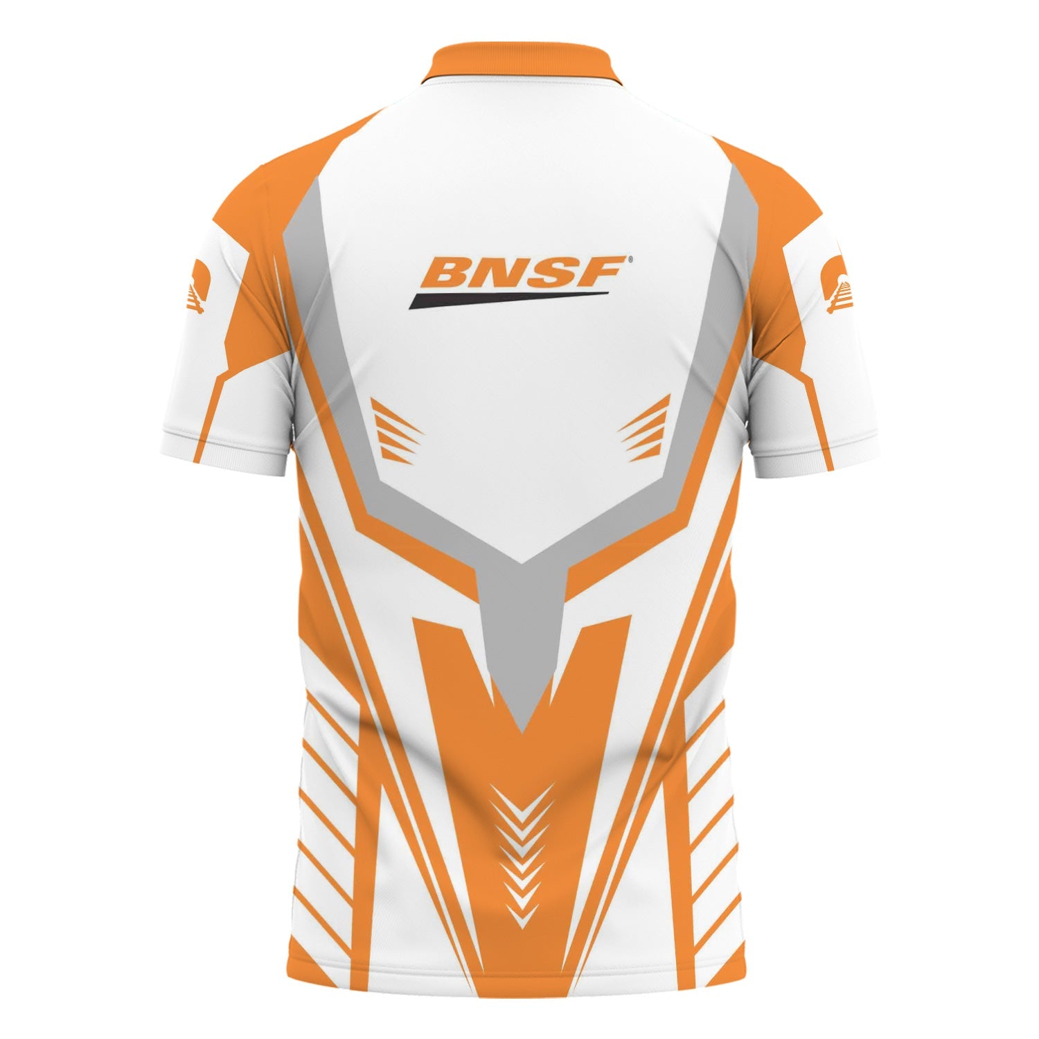 Railspirit Personalized BNSF Railway Polo Shirt Workwear-Inspired with Custom Position Train Shirt