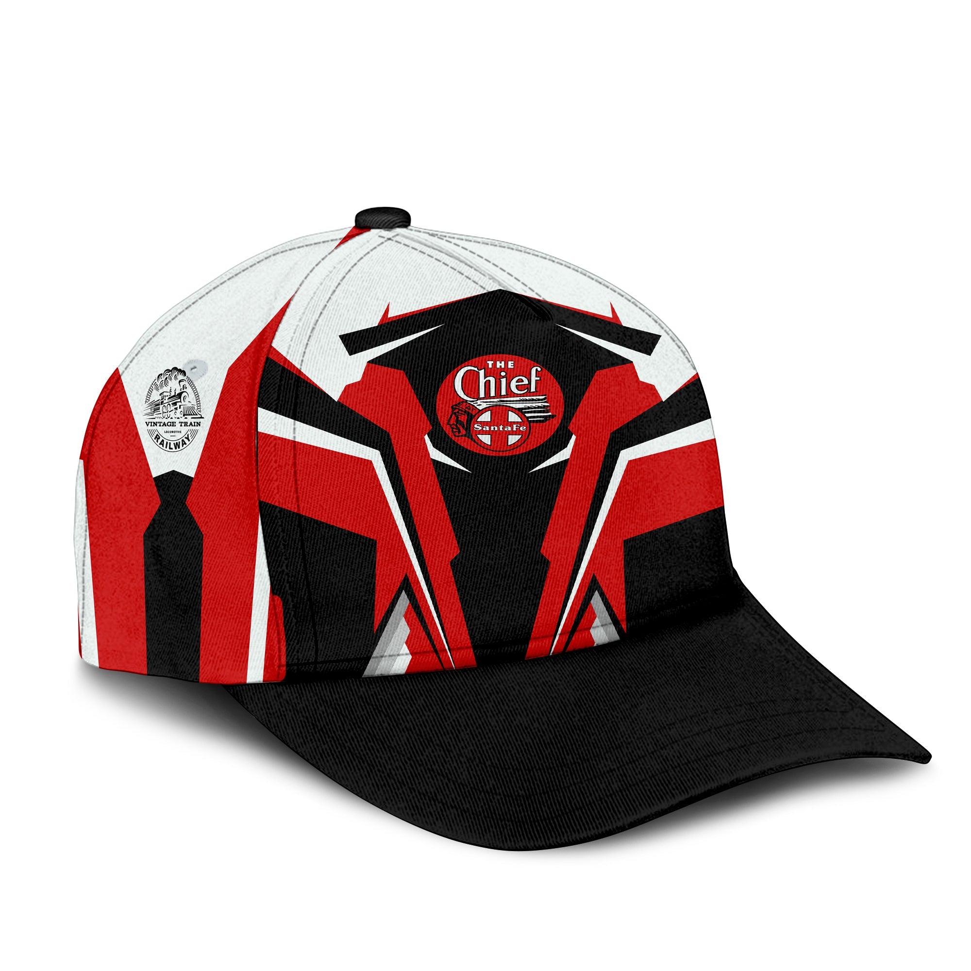 Railspirit The Chief Santa Fe Railroad Classic Cap Strong Line Style Cap All Over Print