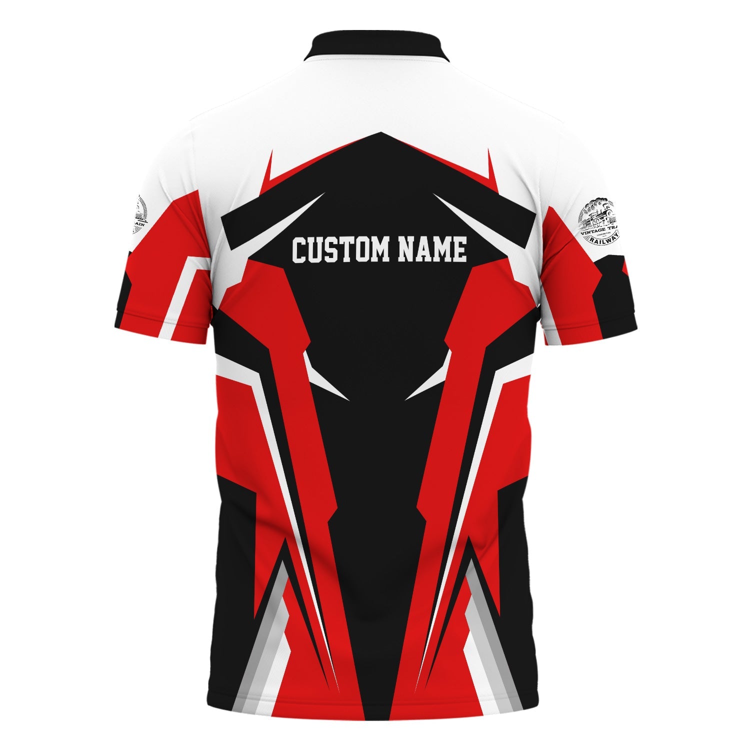 Railspirit Personalized Katy Railroad Polo Shirt Strong Line Style Train Unisex Shirt All Over Print