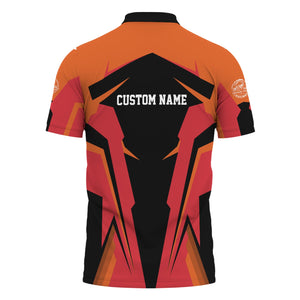 Railspirit Personalized Pacific Electric Railroad Polo Shirt Strong Line Style Train Unisex Shirt All Over Print