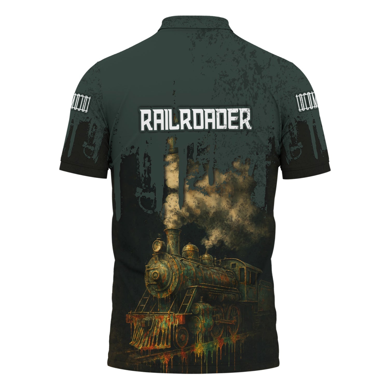 Railspirit Personalized Youngstown & Southern Railroad Polo Shirt Vintage Train Art Style Shirt For Locomotive Fans