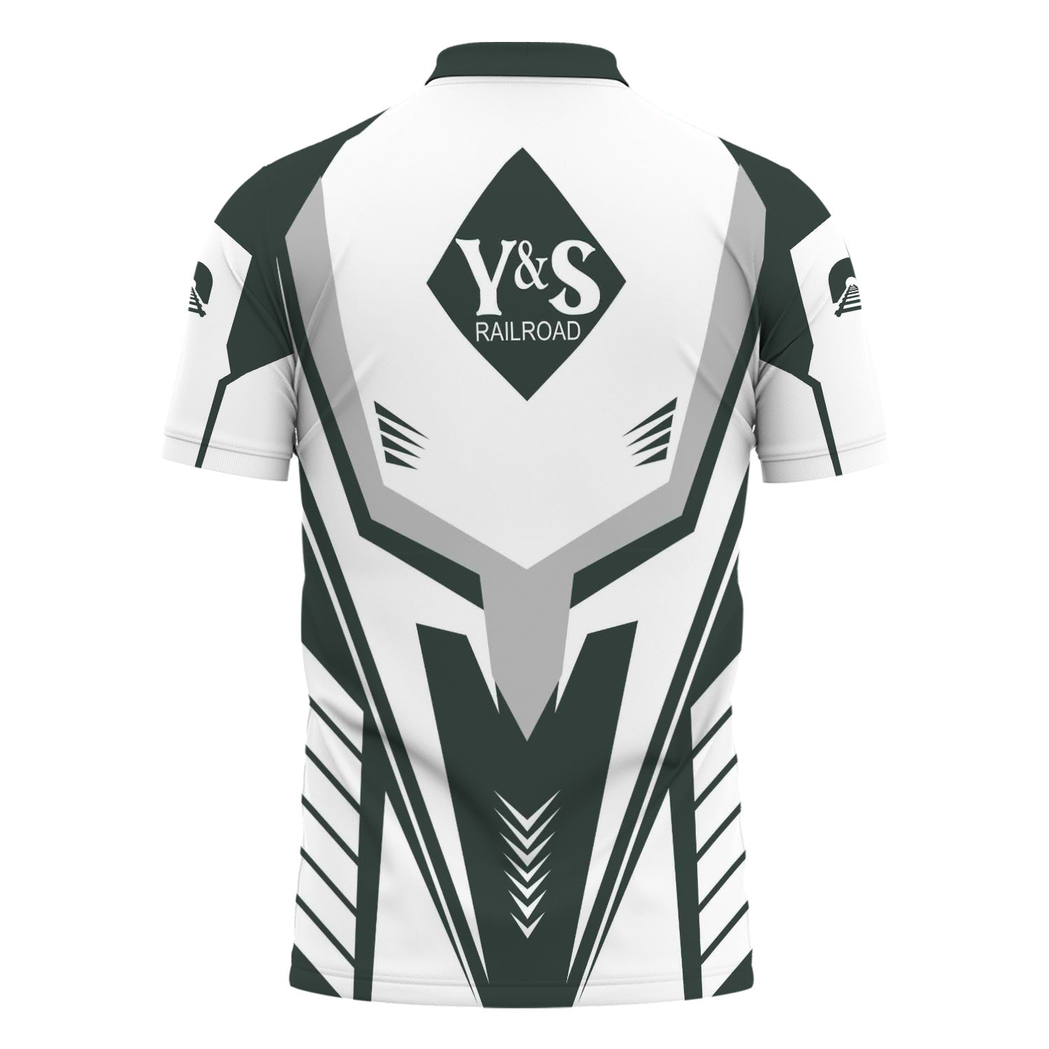 Railspirit Personalized Youngstown & Southern Railroad Polo Shirt Workwear-Inspired with Custom Position Train Shirt