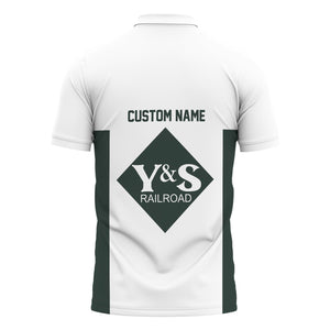 Railspirit Custom Name Youngstown & Southern Railroad Polo Shirt Yes I Need All Those Train Printed Shirt