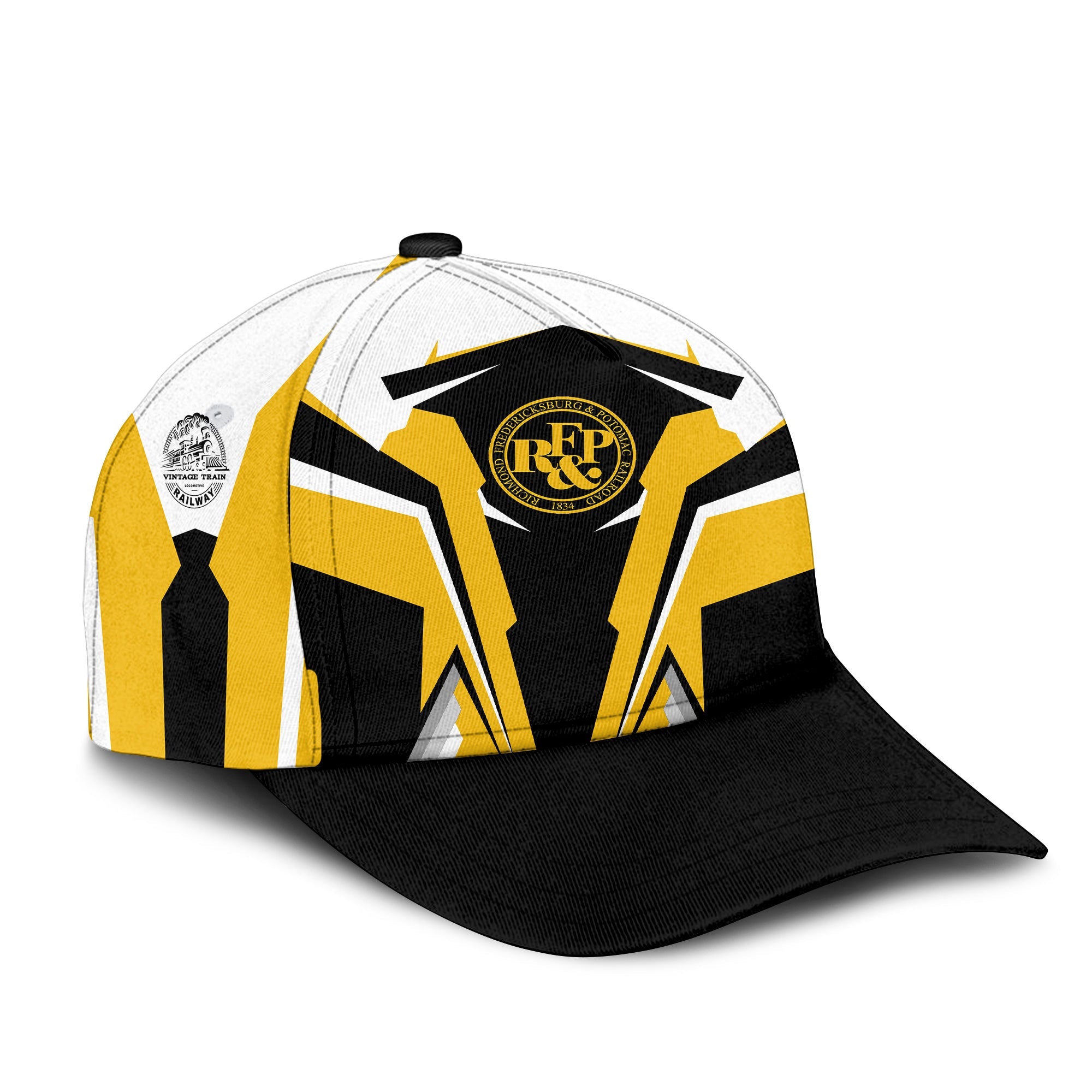 Railspirit Richmond, Fredericksburg And Potomac Railroad Classic Cap Strong Line Style Cap All Over Print