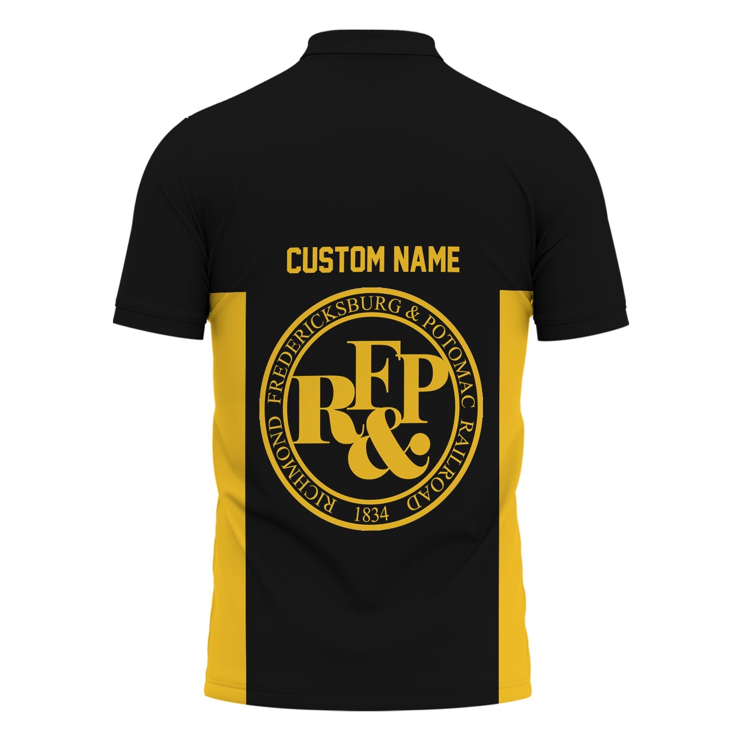 Railspirit Custom Name Richmond, Fredericksburg And Potomac Railroad Polo Shirt Yes I Need All Those Train Printed Shirt