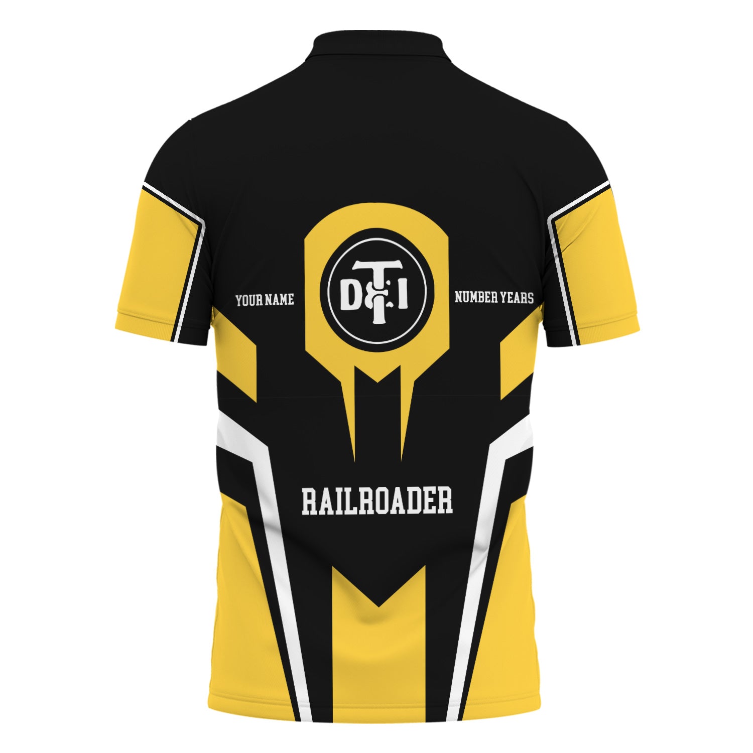 Railspirit Personalized Detroit Toledo And Ironton Railroad Polo Shirt Custom Year Railroader Shirt Gift Idea For Train Lover