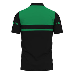 Railspirit Custom Name Pittsburgh And Lake Erie Railroad Polo Shirt American Train Ticket Printed Shirt