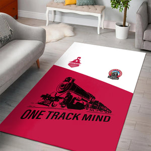 Railspirit Personalized Durango And Silverton Narrow Gauge Railroad Area Rug One Track Mind Train Rug Gift Idea For Train Lover