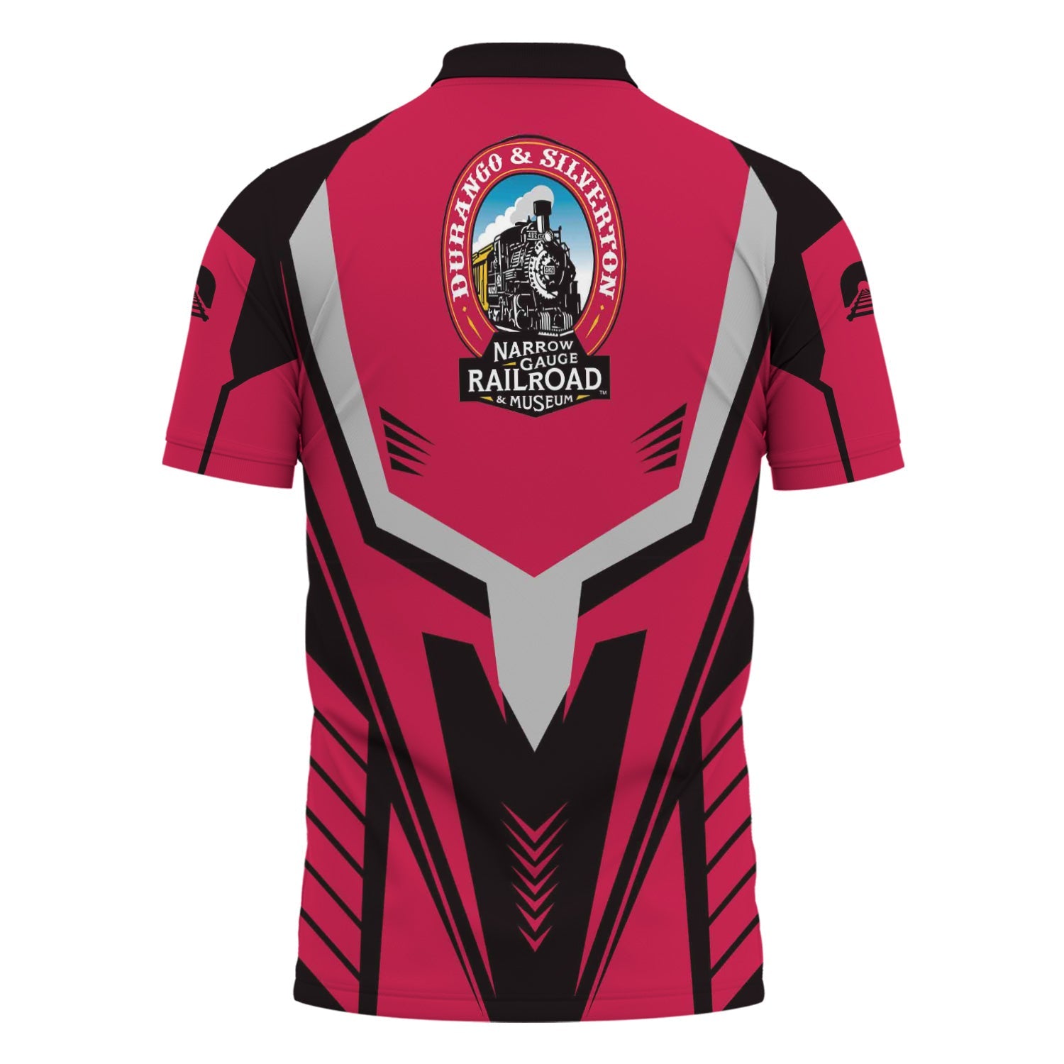 Railspirit Personalized Durango And Silverton Narrow Gauge Railroad Polo Shirt Workwear-Inspired with Custom Position Train Shirt