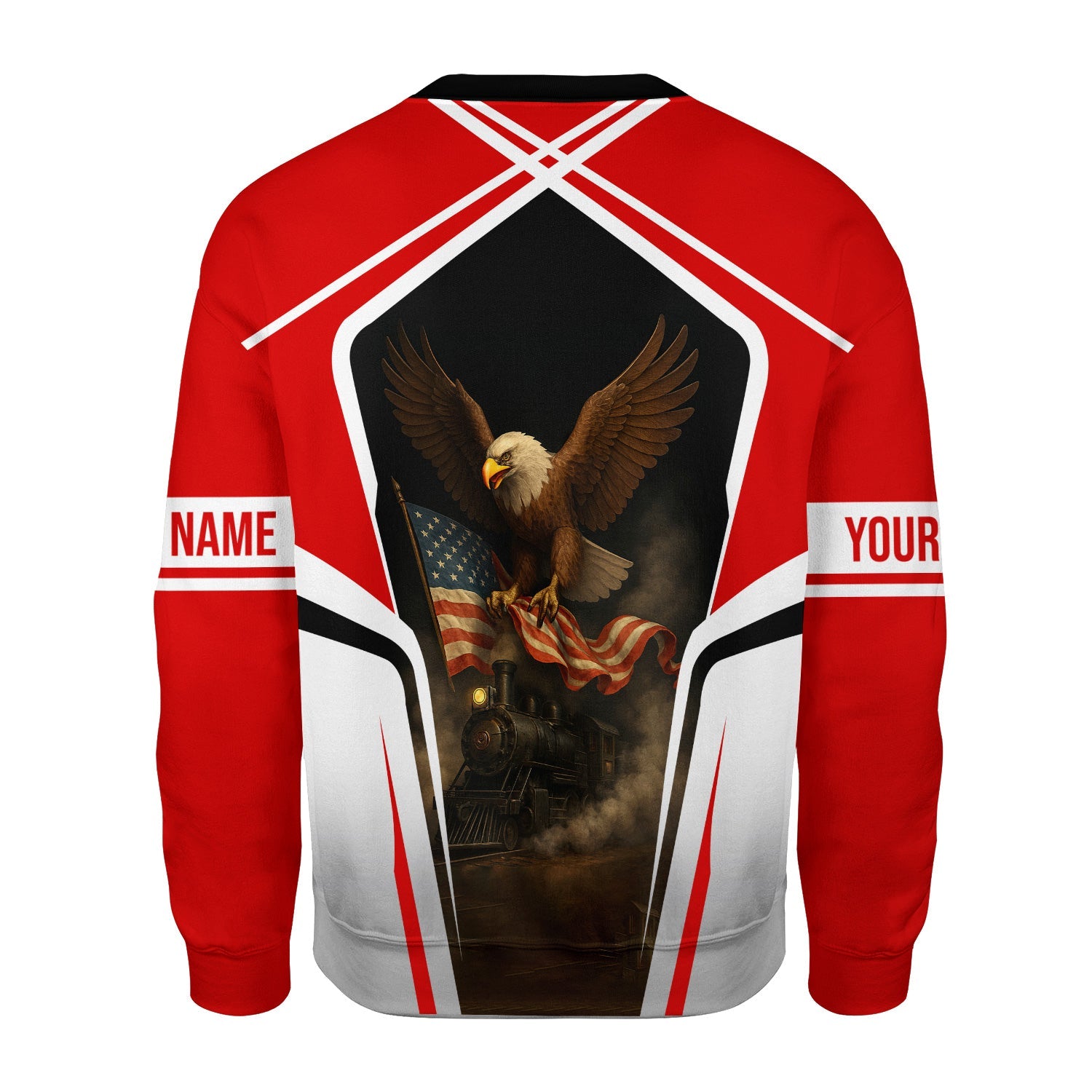 Railspirit Personalized Monongahela Railroad Sweatshirt American Eagle Vintage Train Shirt