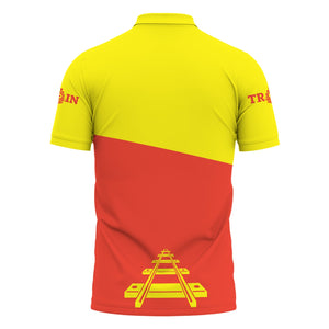 Railspirit Personalized Strasburg Railroad Polo Shirt One Track Mind Unisex Train Shirt Gift Idea For Train Lover