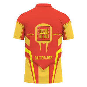 Railspirit Personalized Strasburg Railroad Polo Shirt Custom Year Railroader Shirt Gift Idea For Train Lover