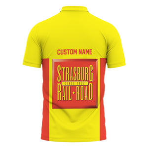 Railspirit Custom Name Strasburg Railroad Polo Shirt Yes I Need All Those Train Printed Shirt