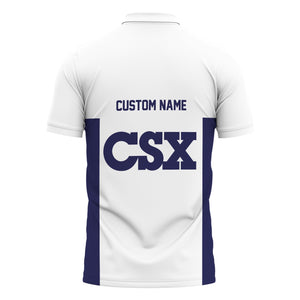 Railspirit Custom Name CSX Transportation Railroad Polo Shirt Yes I Need All Those Train Printed Shirt