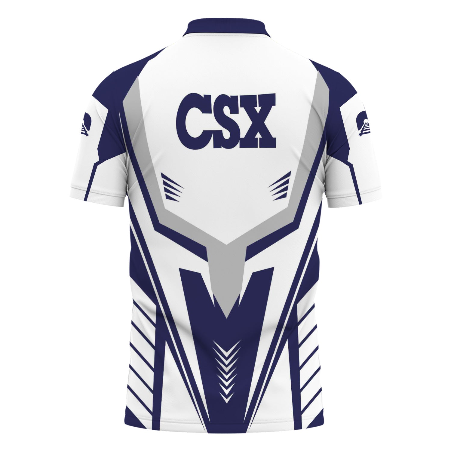 Railspirit Personalized CSX Transportation Railroad Polo Shirt Workwear-Inspired with Custom Position Train Shirt