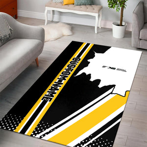 Railspirit Personalized Norfolk Southern Railway Area Rug Vintage All Over Printed Rug